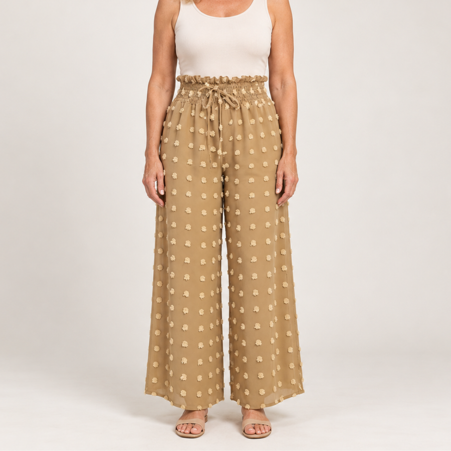 Casual Wide Leg Trousers