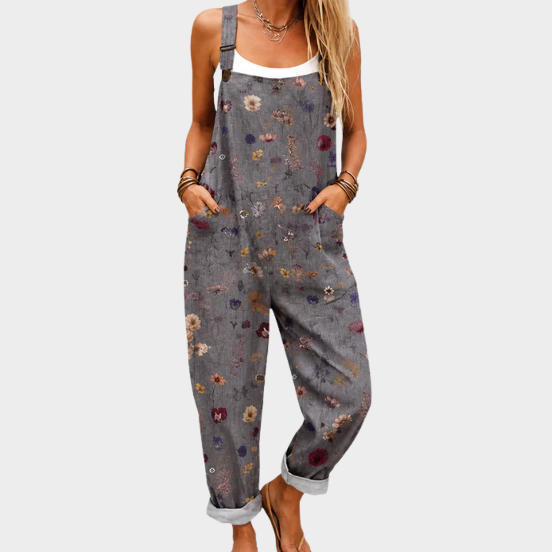 Lois | Relaxed Patterned Jumpsuit