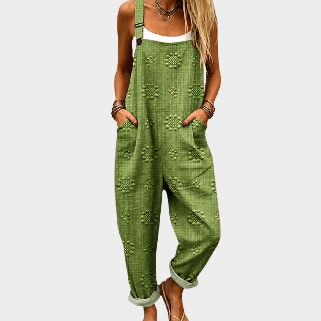 Lesley | Relaxed Patterned Jumpsuit