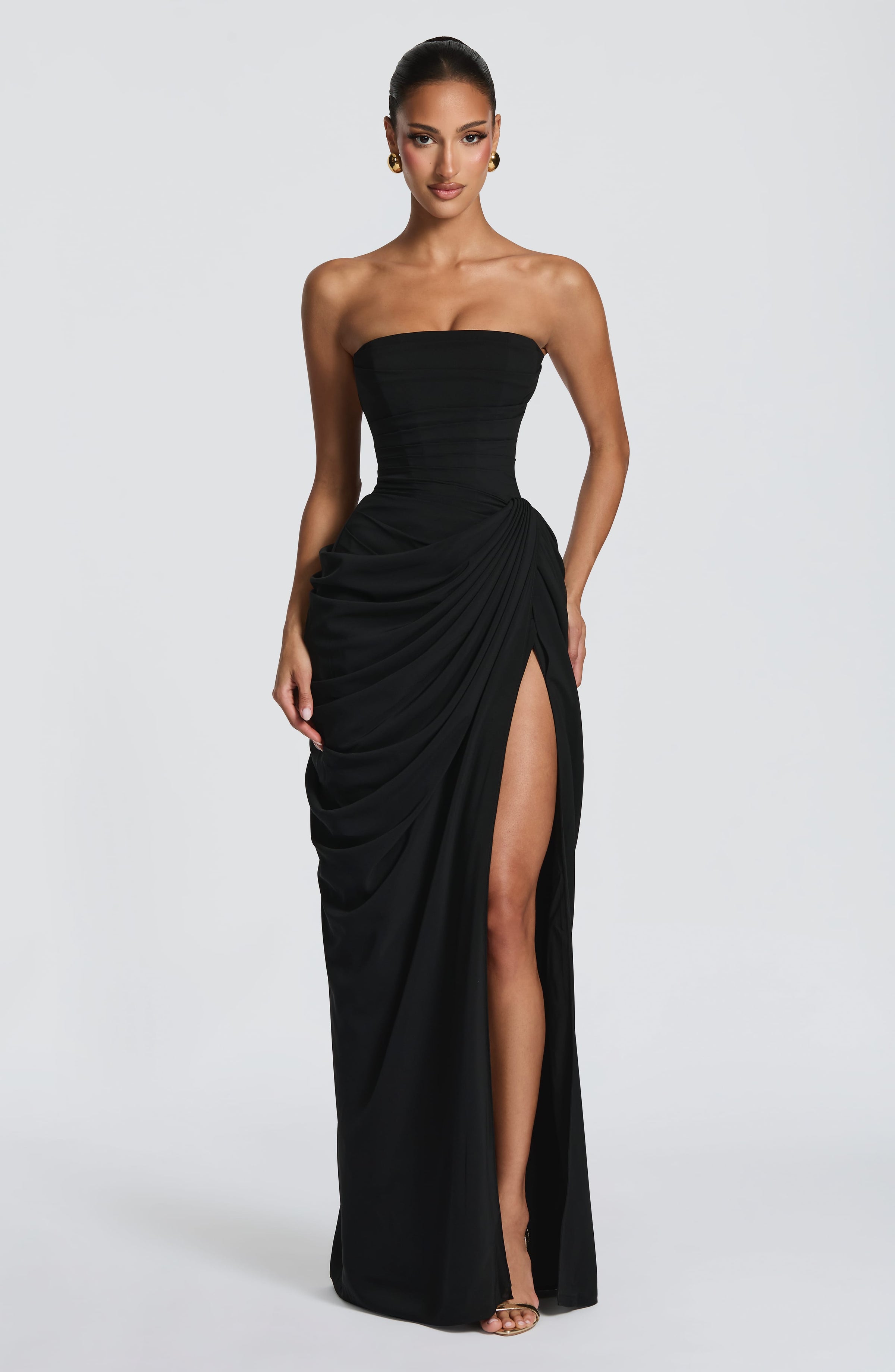 Lois | Strapless Maxi Dress