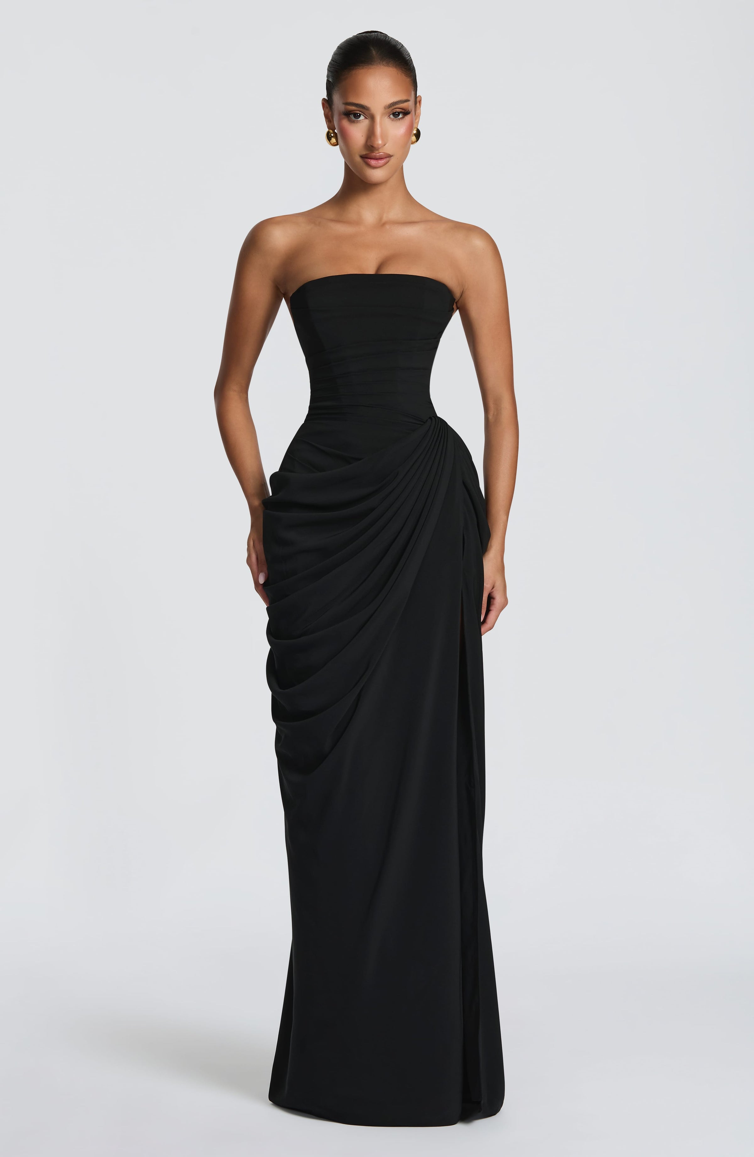 Lois | Strapless Maxi Dress
