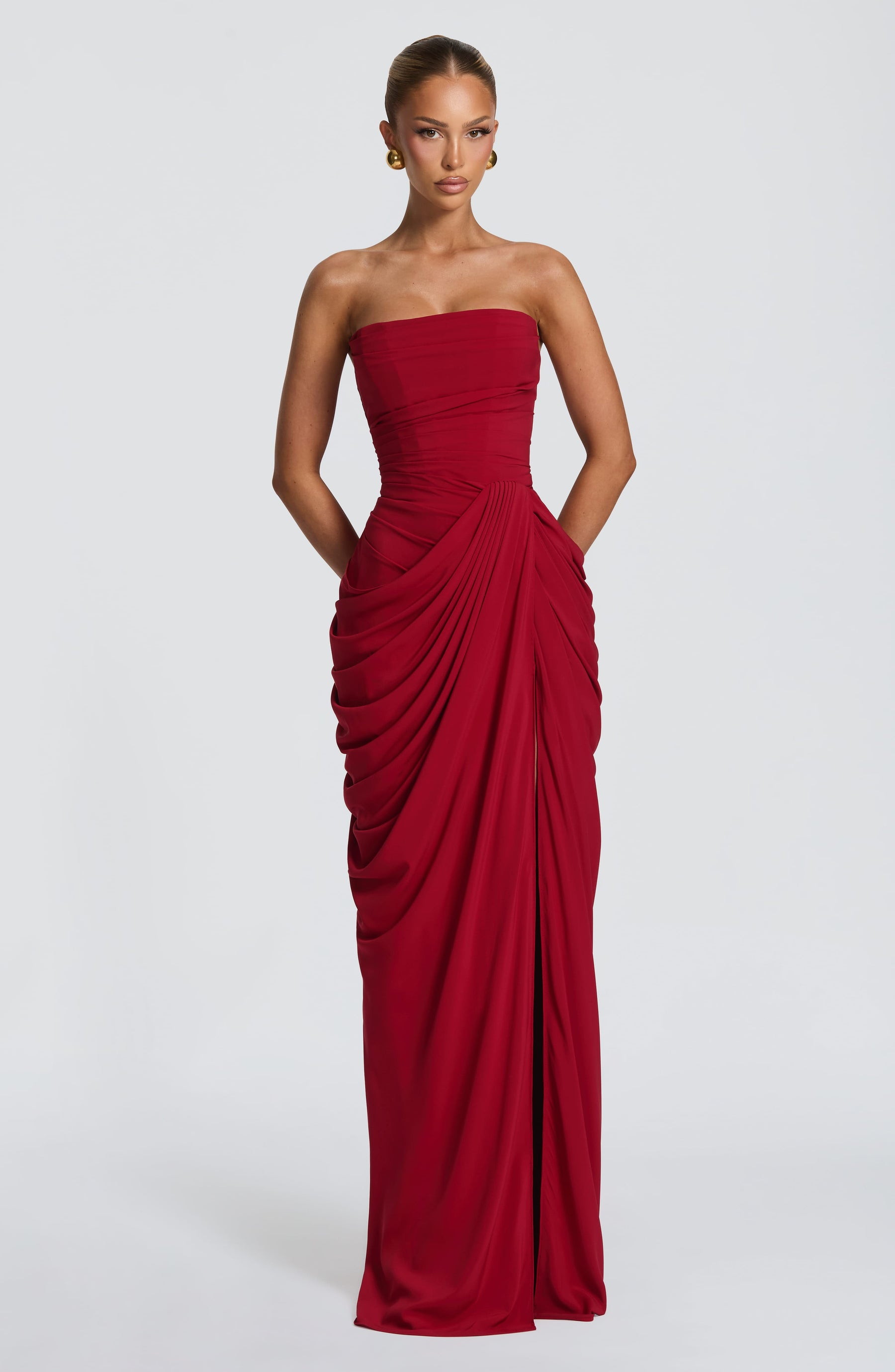 Lois | Strapless Maxi Dress
