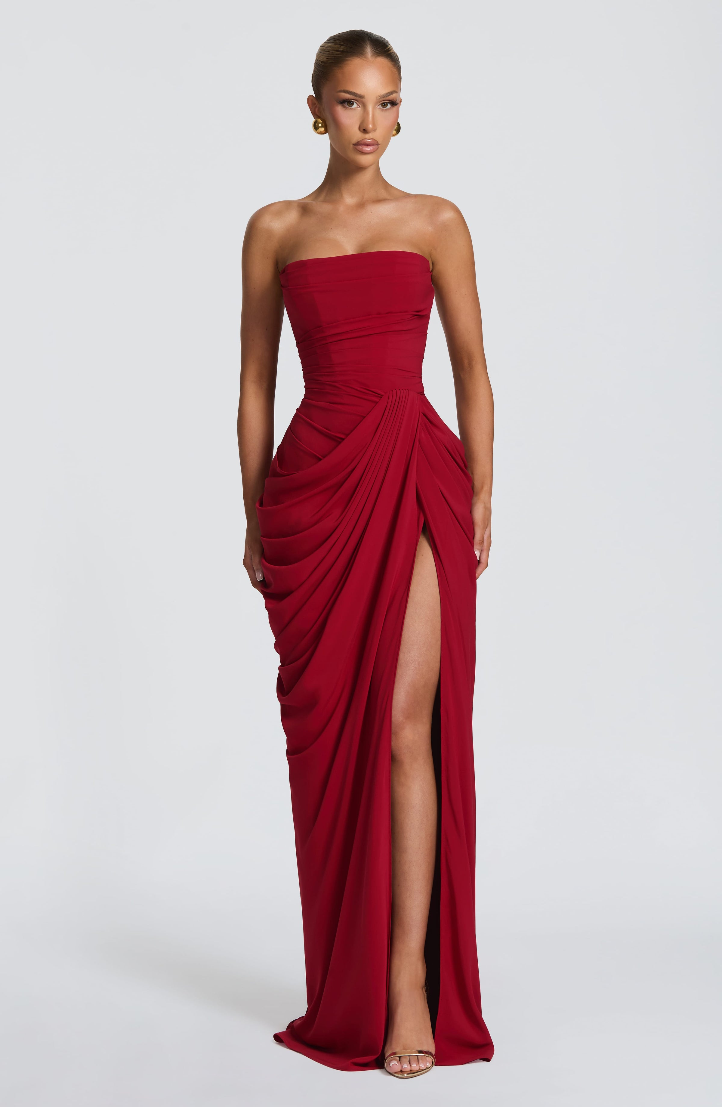 Lois | Strapless Maxi Dress