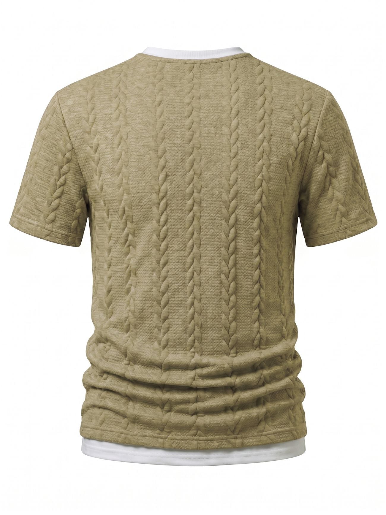 Cable Knit Short Sleeve