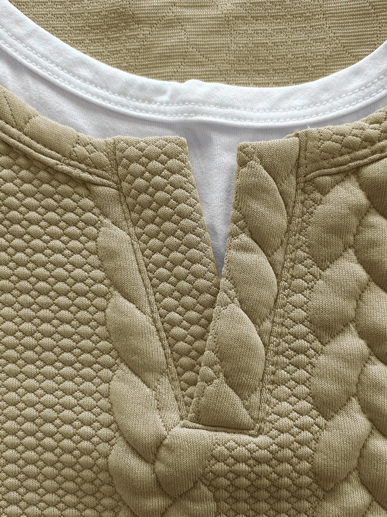 Cable Knit Short Sleeve