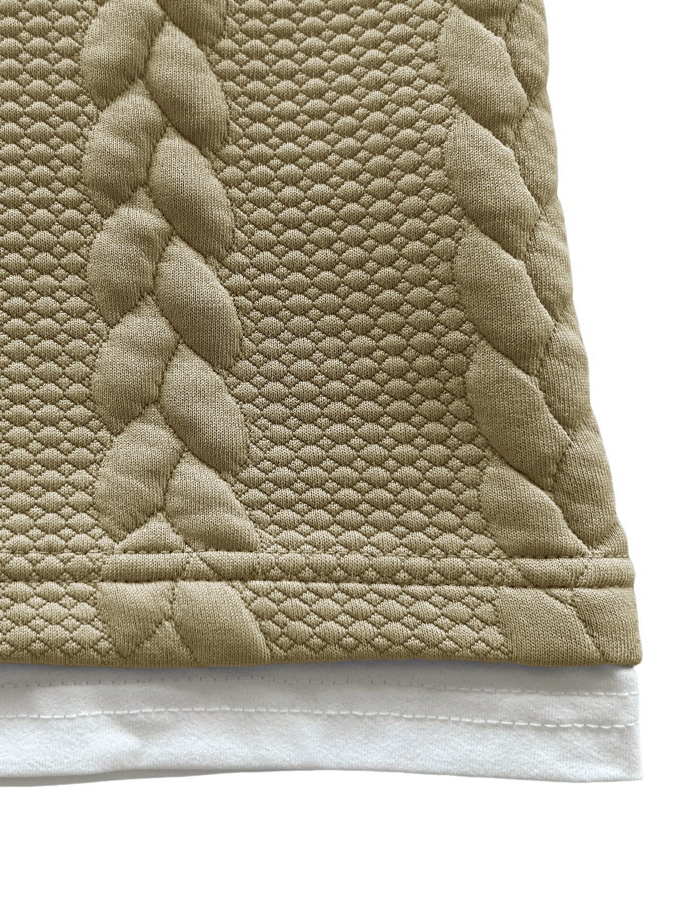 Cable Knit Short Sleeve