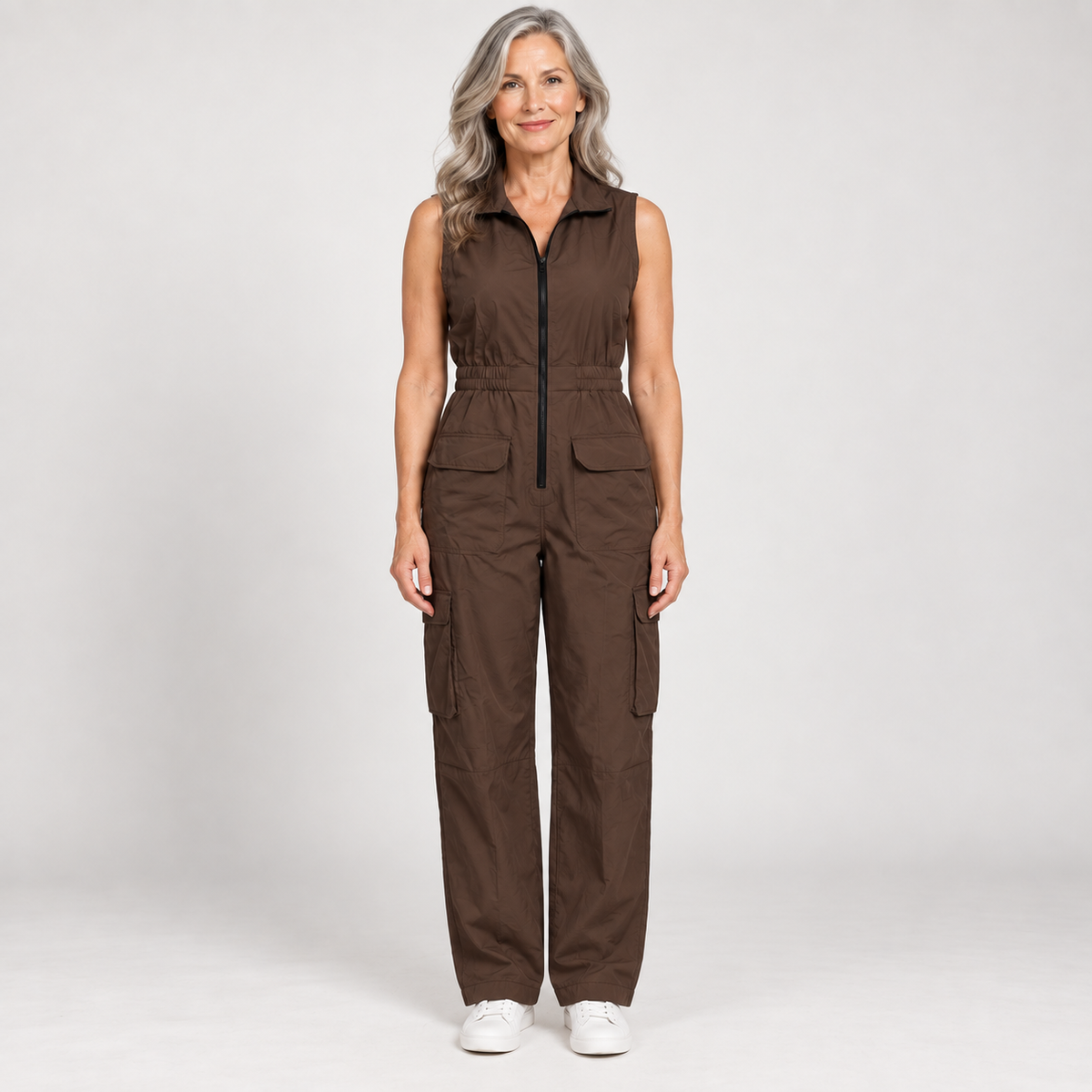 Savannah | Utility Zip Jumpsuit