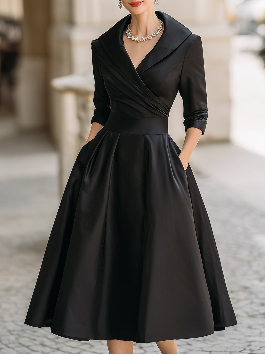 Antonia Elegant Midi Dress