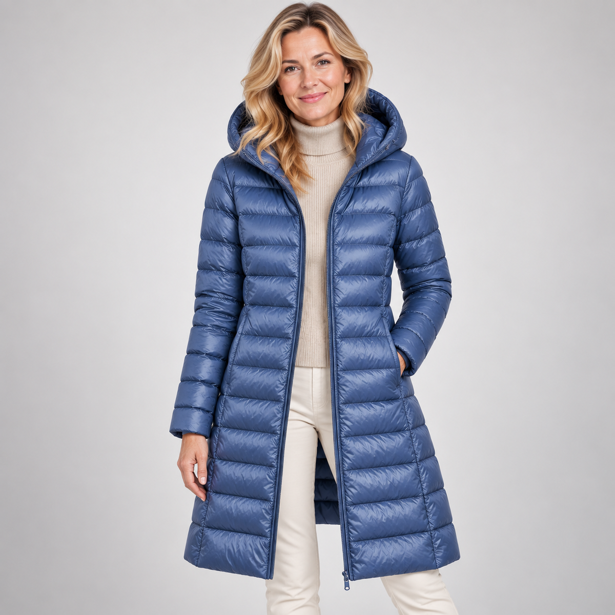 Sienna | Lightweight Longline Down Jacket