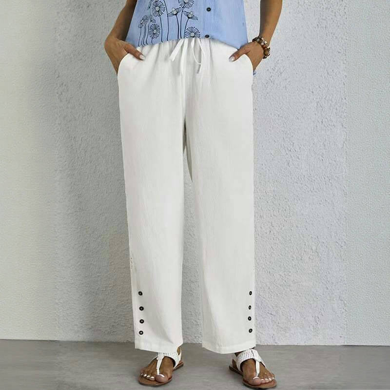 【Cotton And Linen】Comfortable Casual Trousers