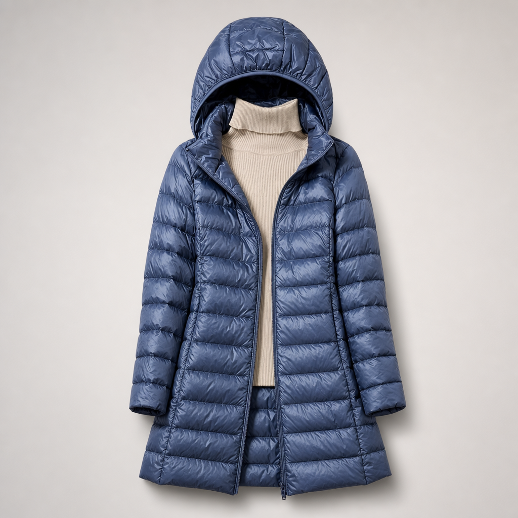 Sienna | Lightweight Longline Down Jacket