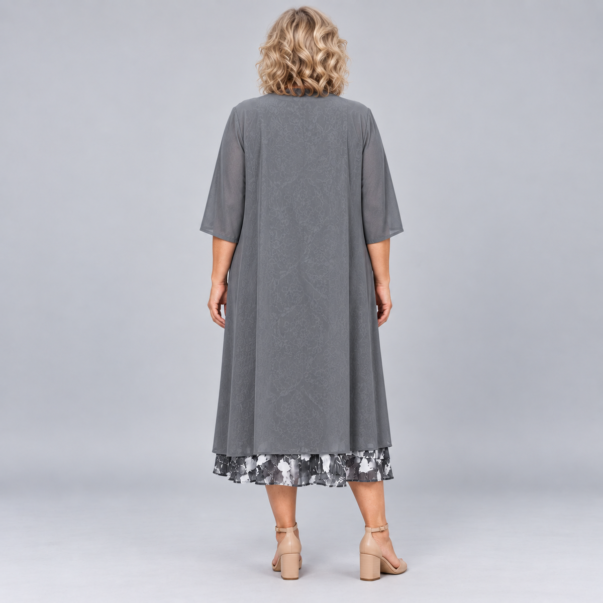 Maribel | Floral Layered Dress