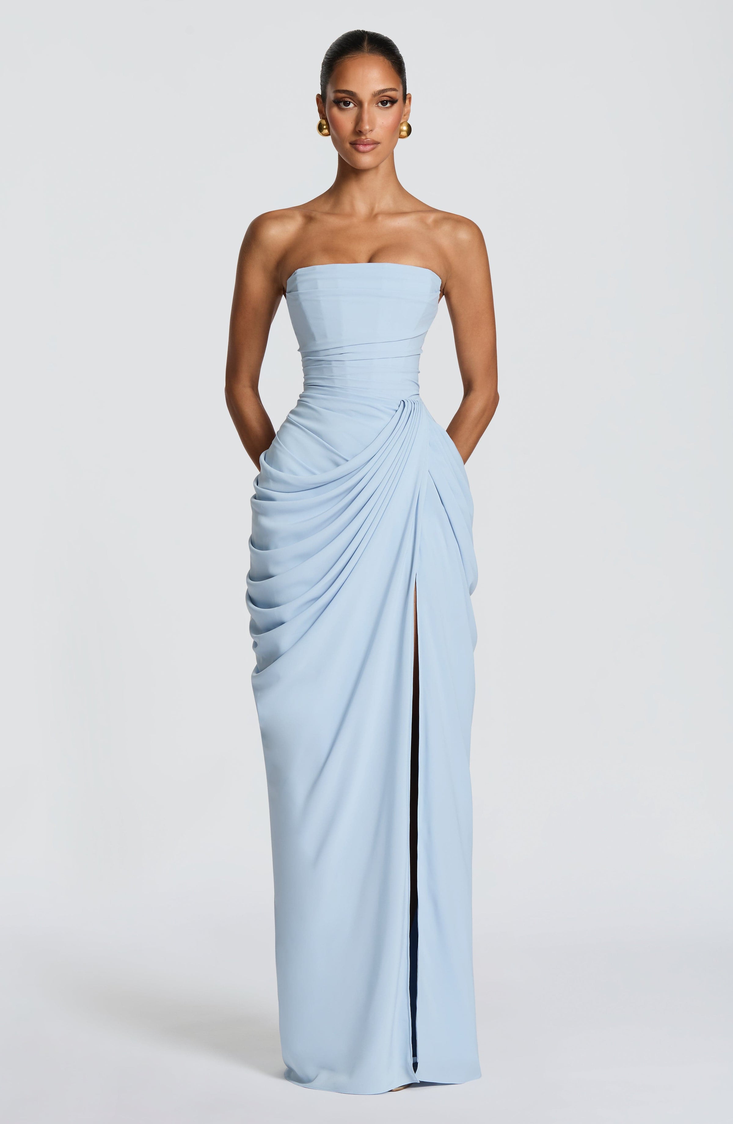 Lois | Strapless Maxi Dress