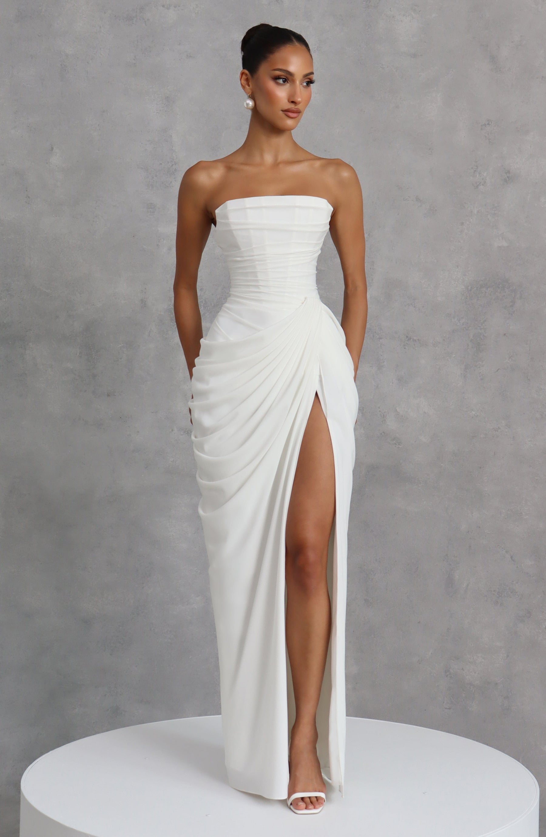 Lois | Strapless Maxi Dress