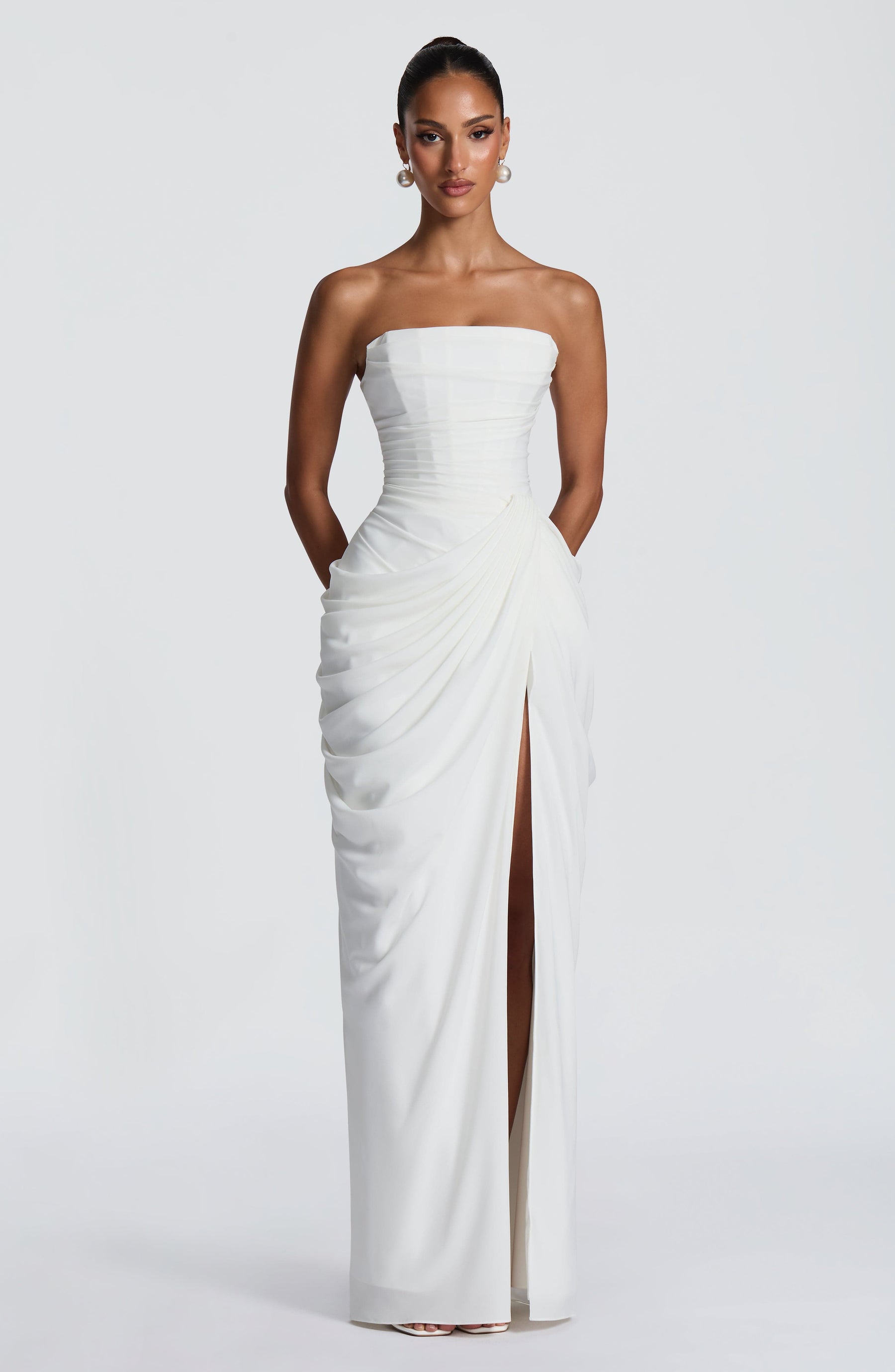 Lois | Strapless Maxi Dress