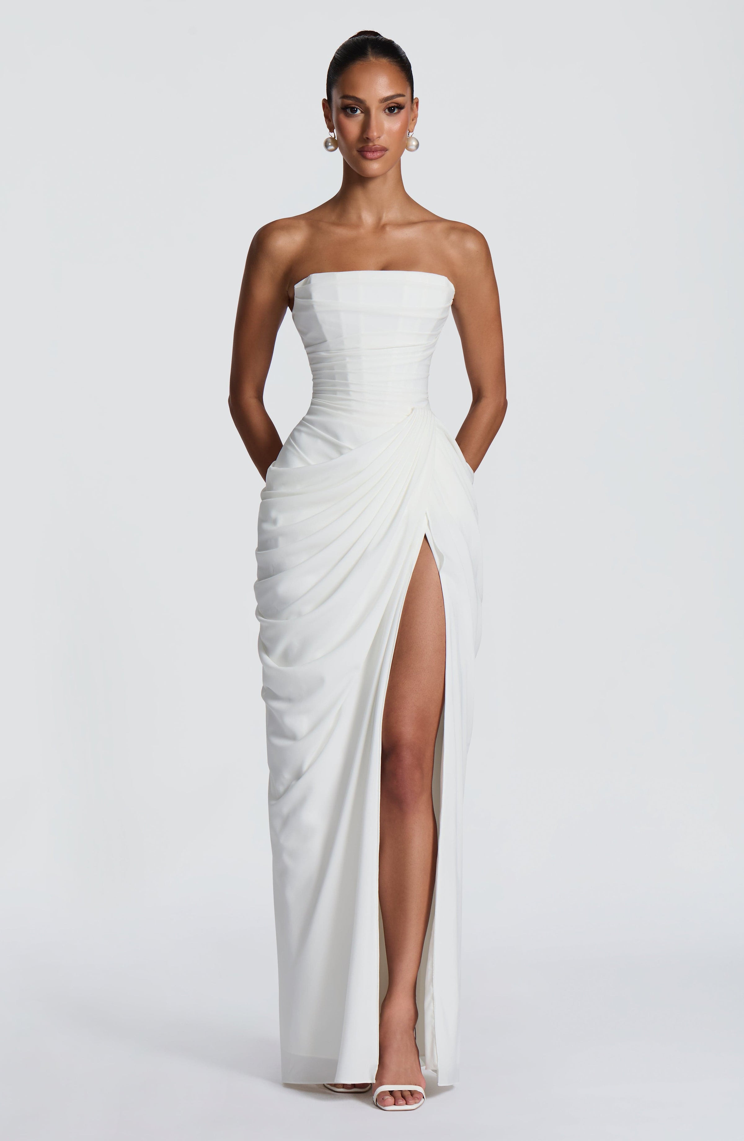 Lois | Strapless Maxi Dress