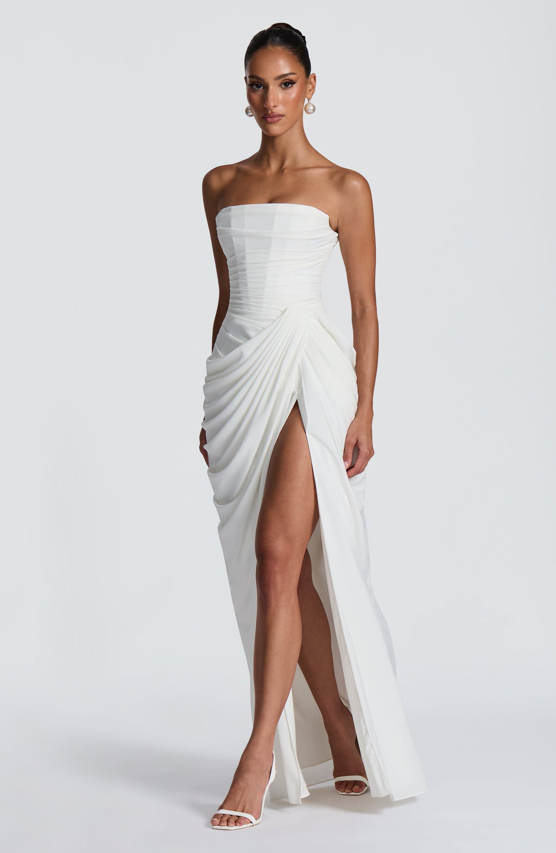 Lois | Strapless Maxi Dress