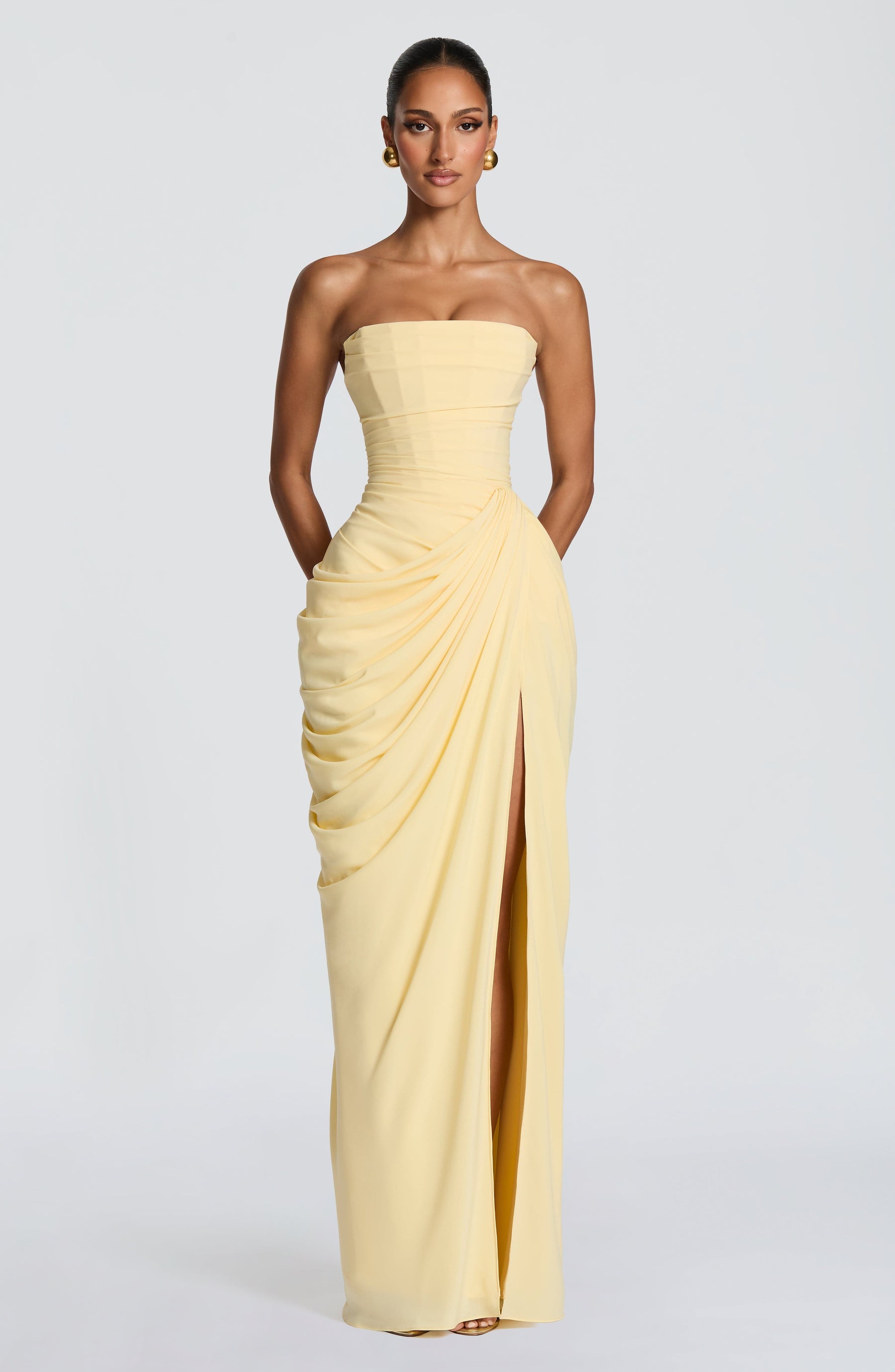 Lois | Strapless Maxi Dress