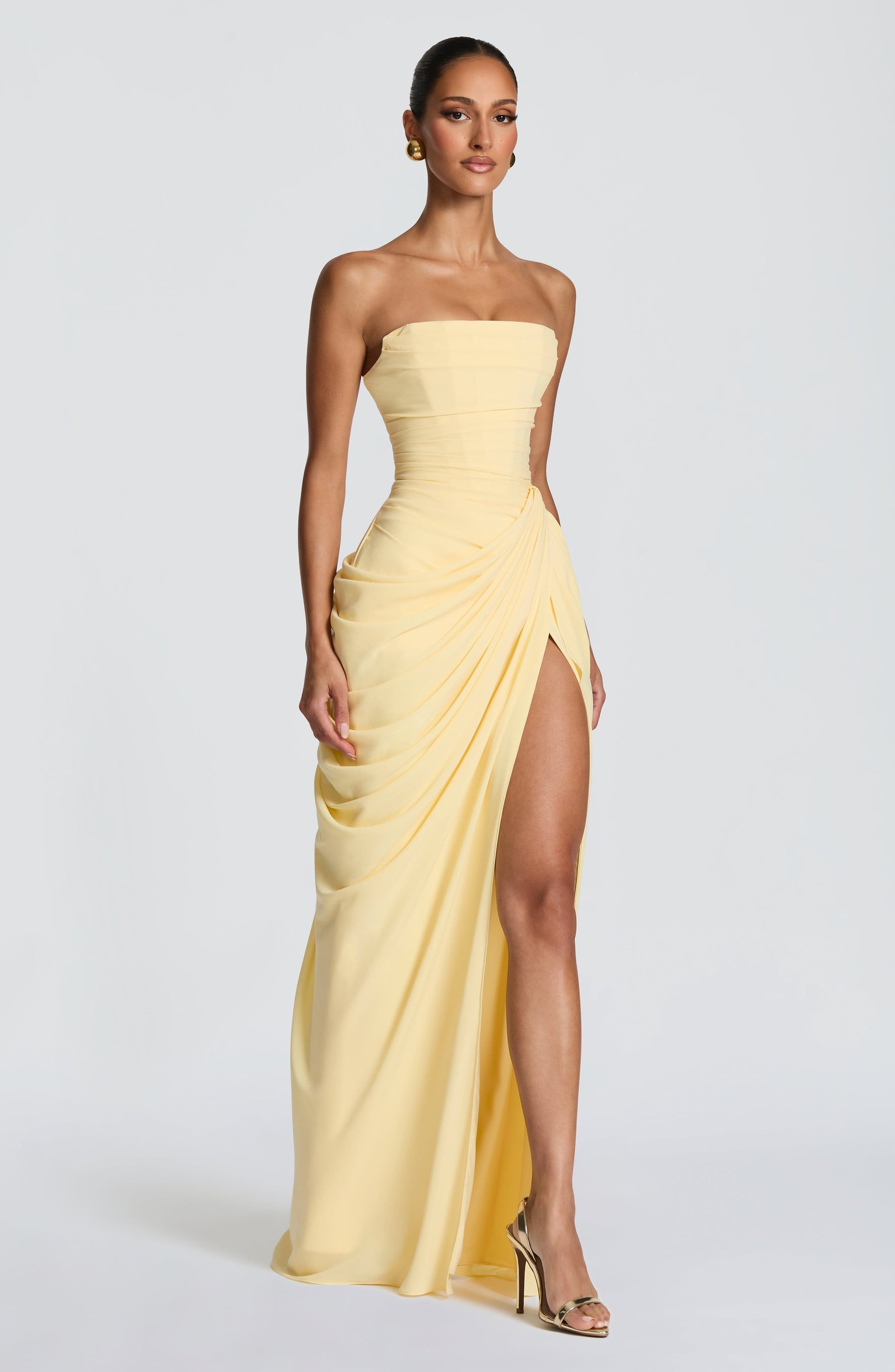 Lois | Strapless Maxi Dress