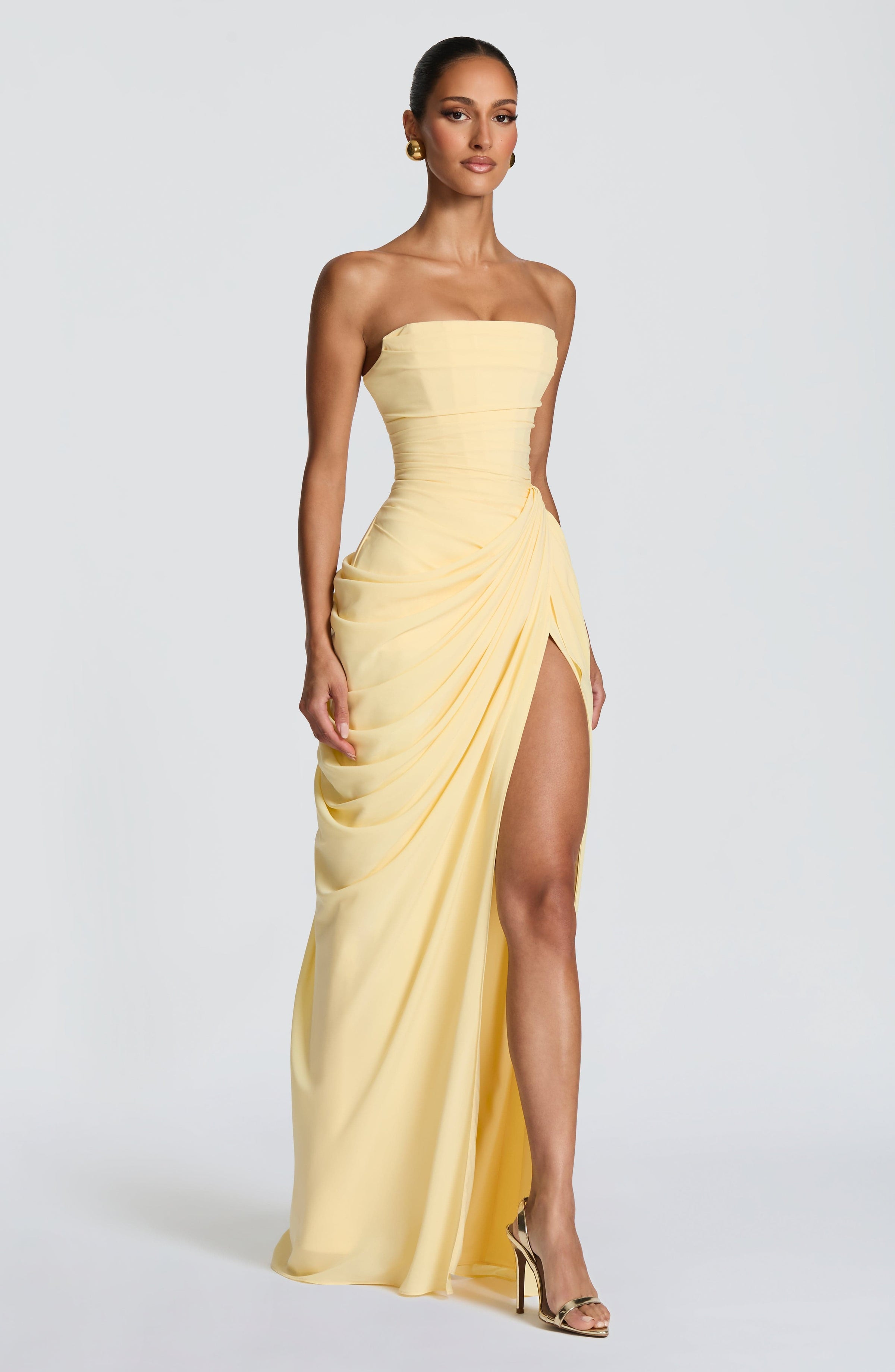 Lois | Strapless Maxi Dress