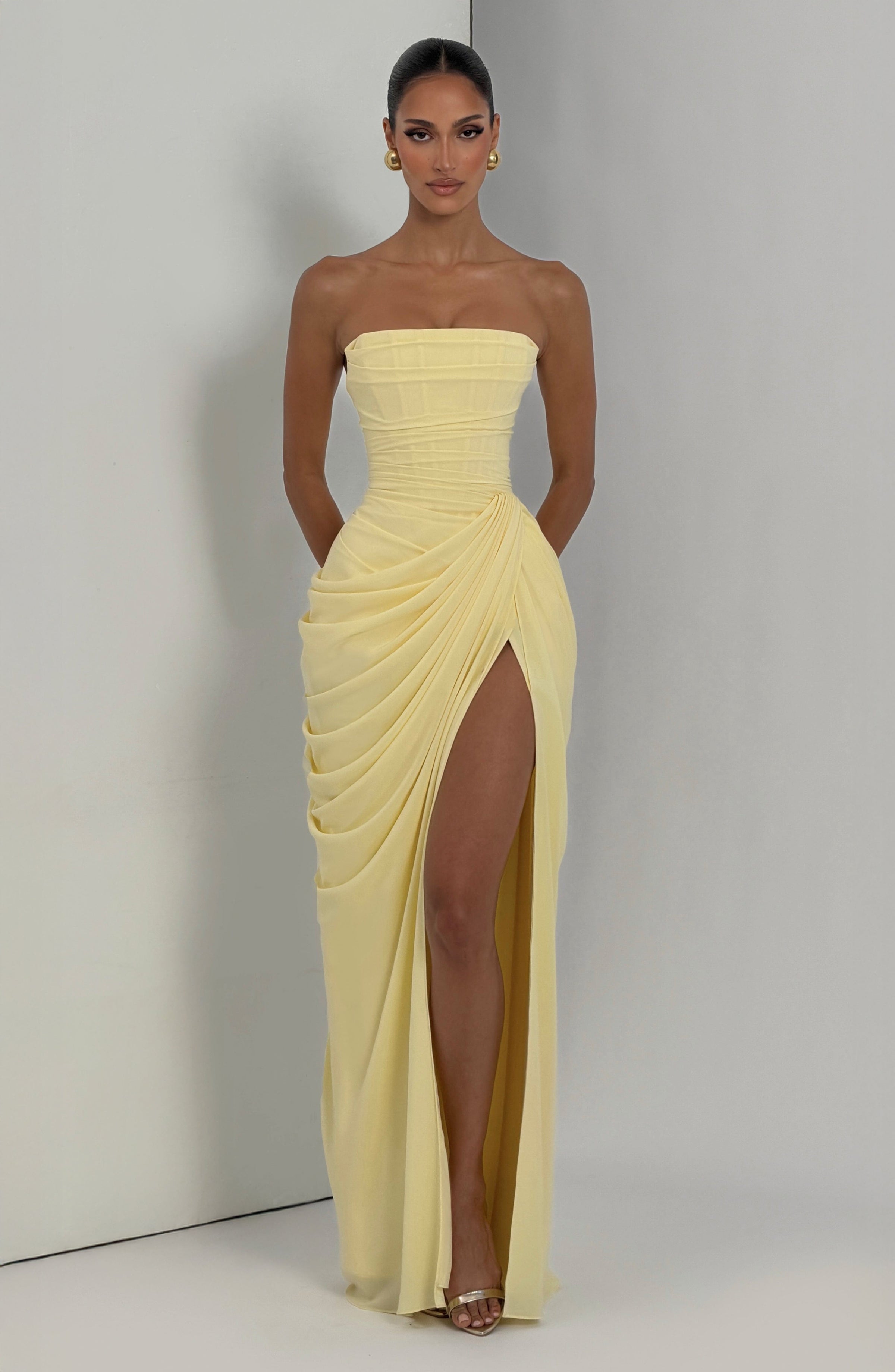 Lois | Strapless Maxi Dress