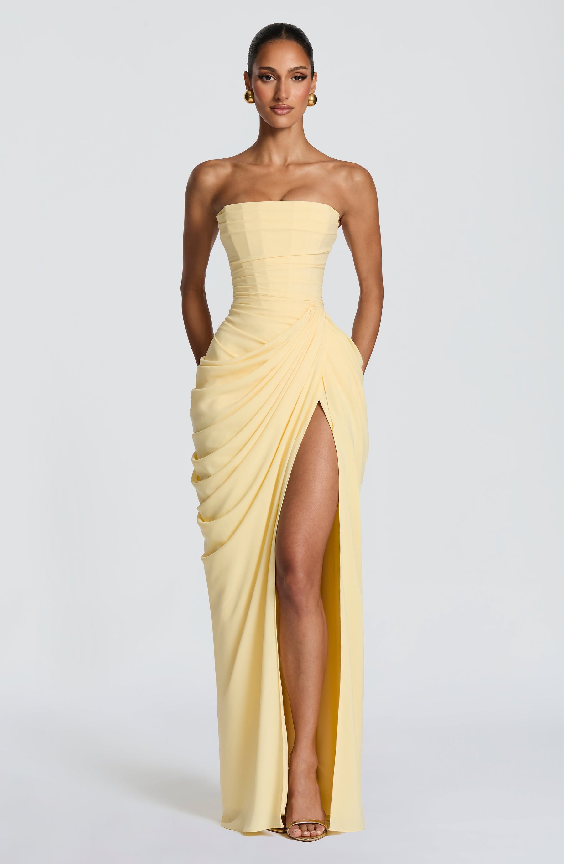 Lois | Strapless Maxi Dress