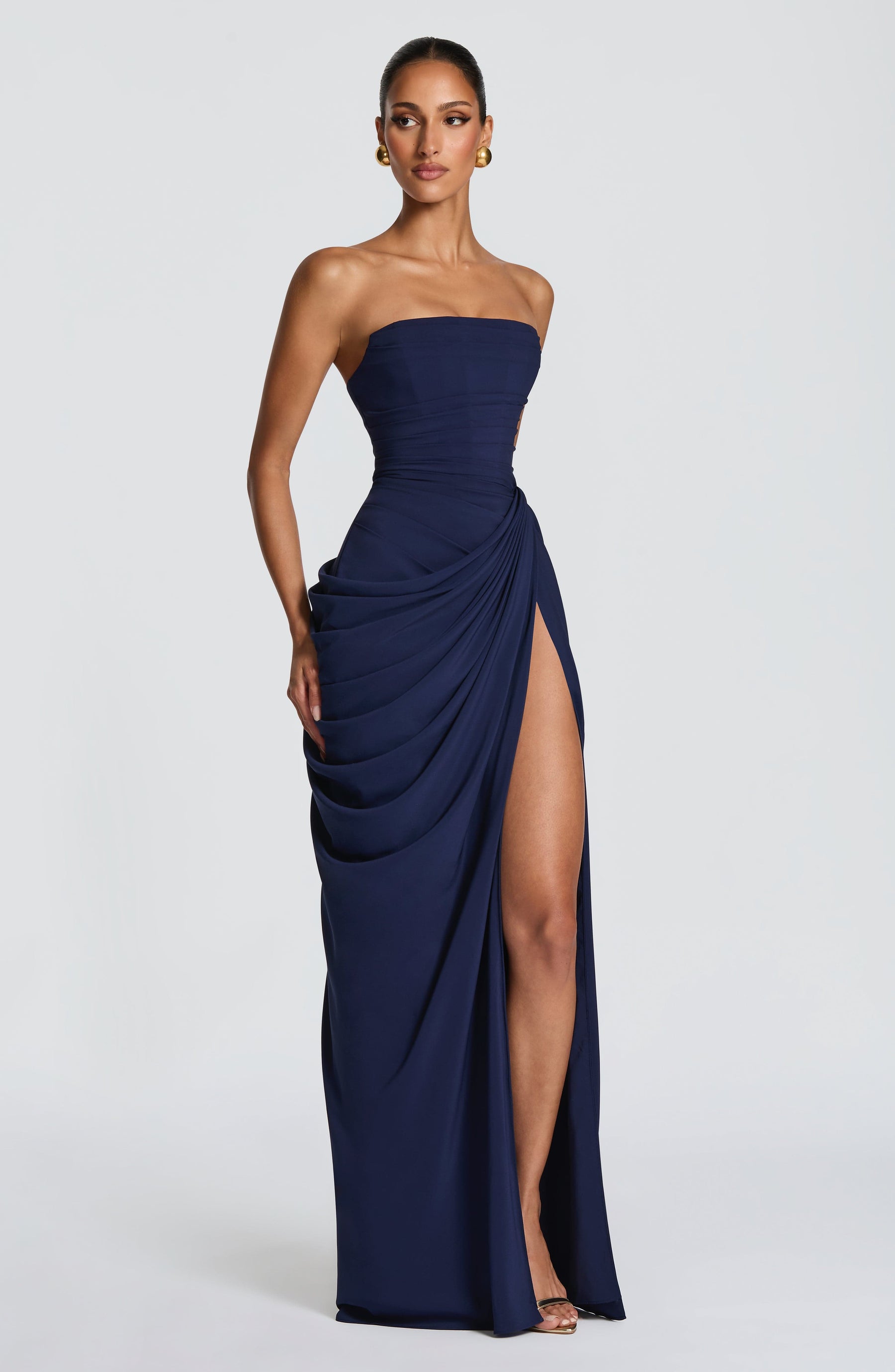 Lois | Strapless Maxi Dress