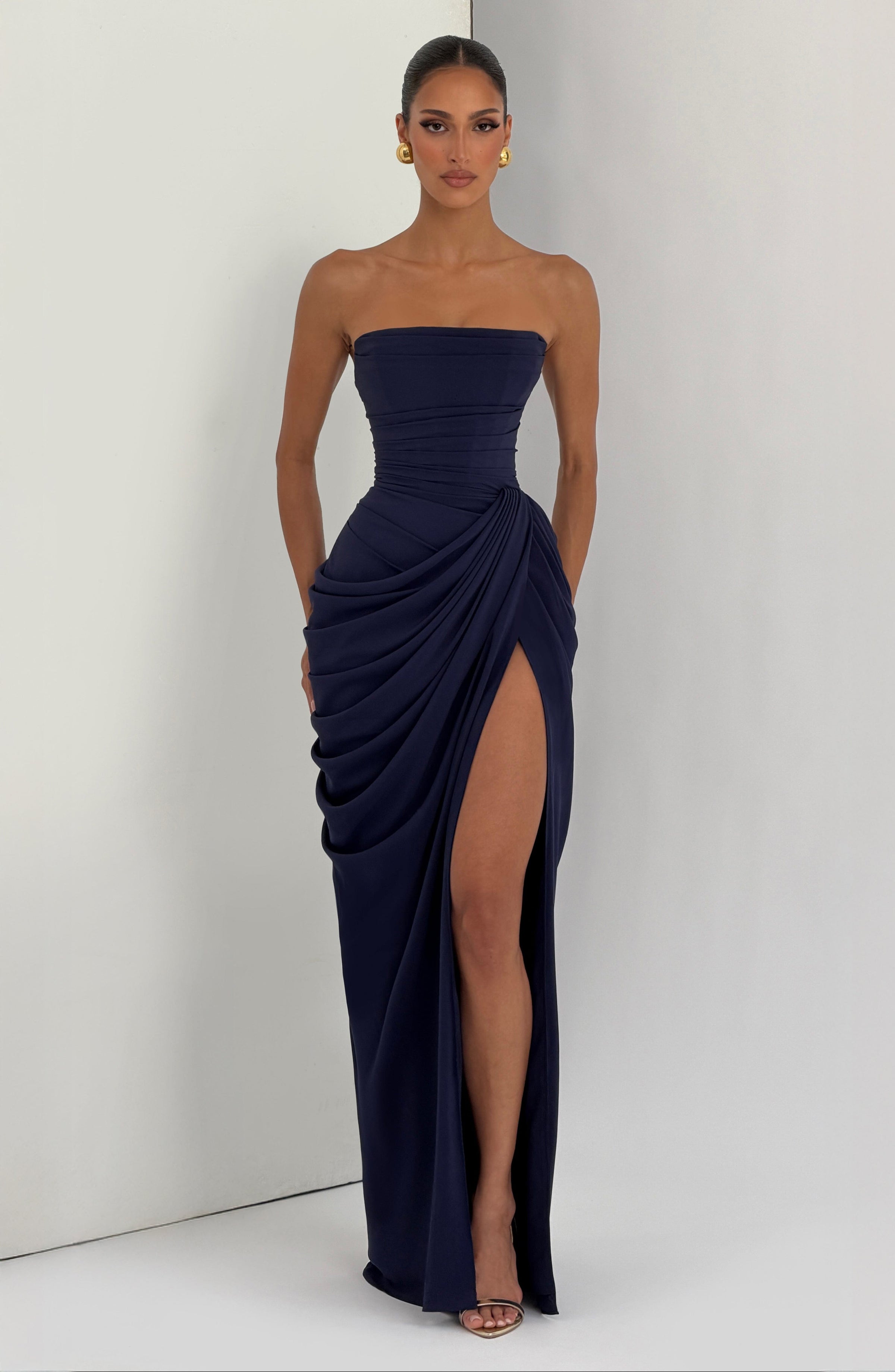 Lois | Strapless Maxi Dress