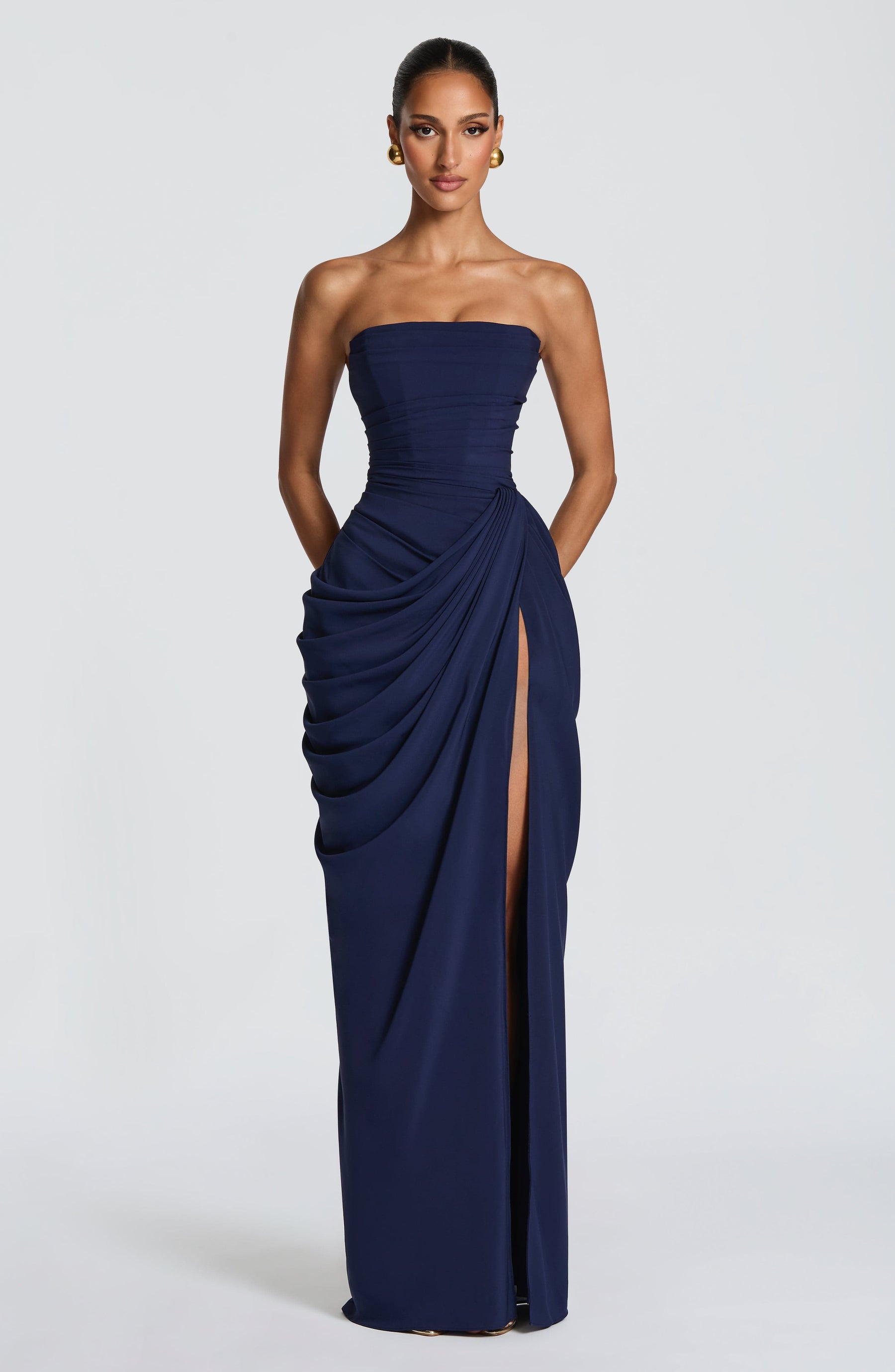 Lois | Strapless Maxi Dress