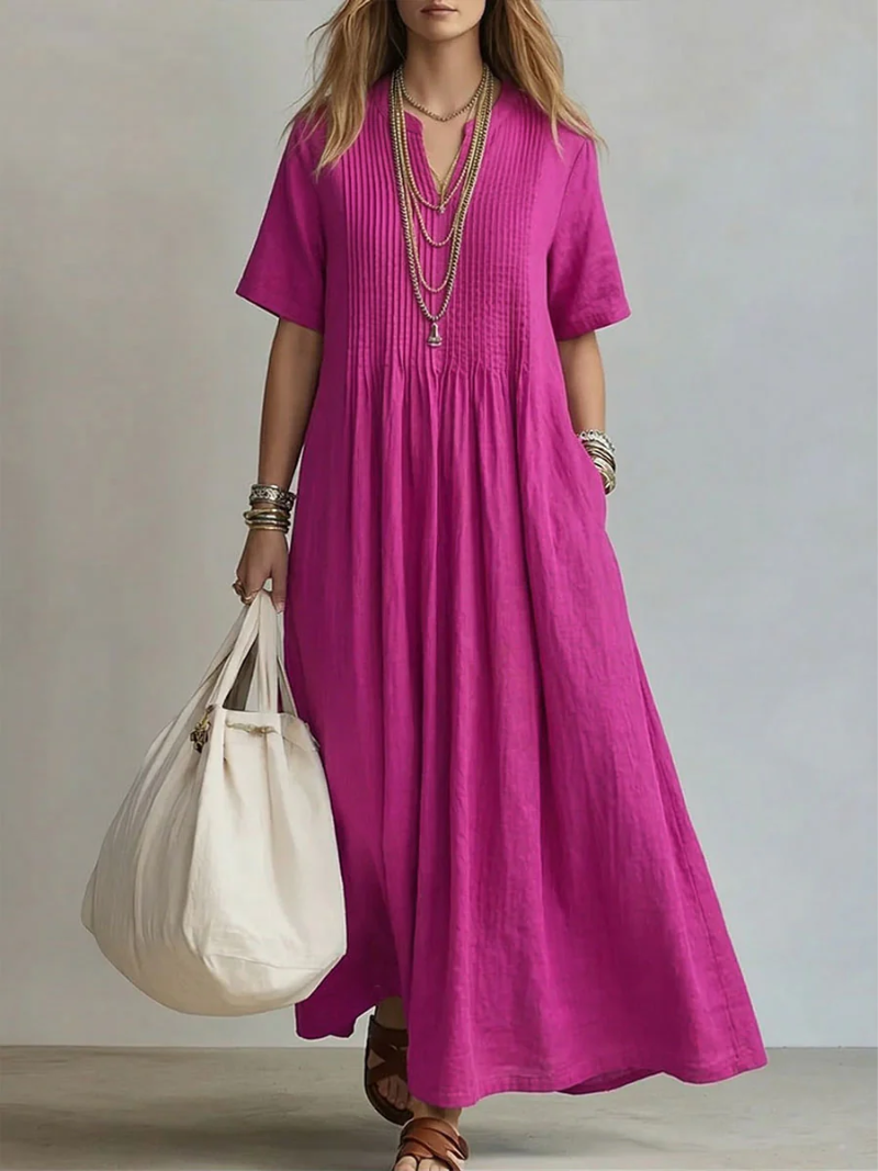 Rosa | Elegant Pleated Dress