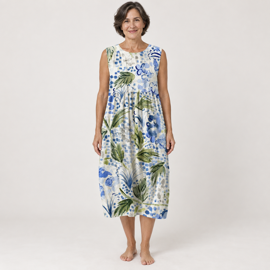 Colette | Artistic Relaxed Midi Dress