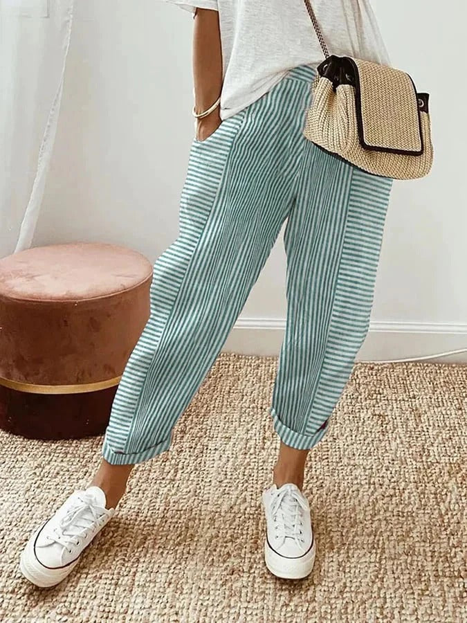 Rylie Striped Trousers