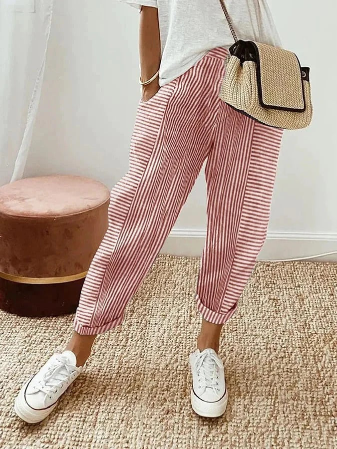 Rylie Striped Trousers