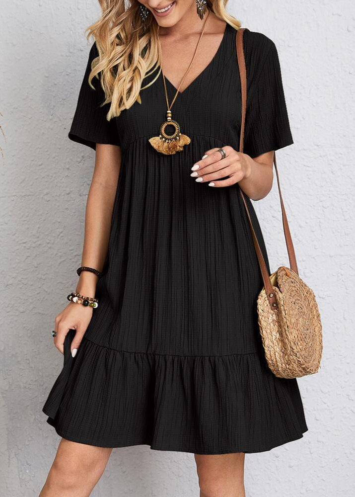 Enora | Elegant dress flattering for the belly