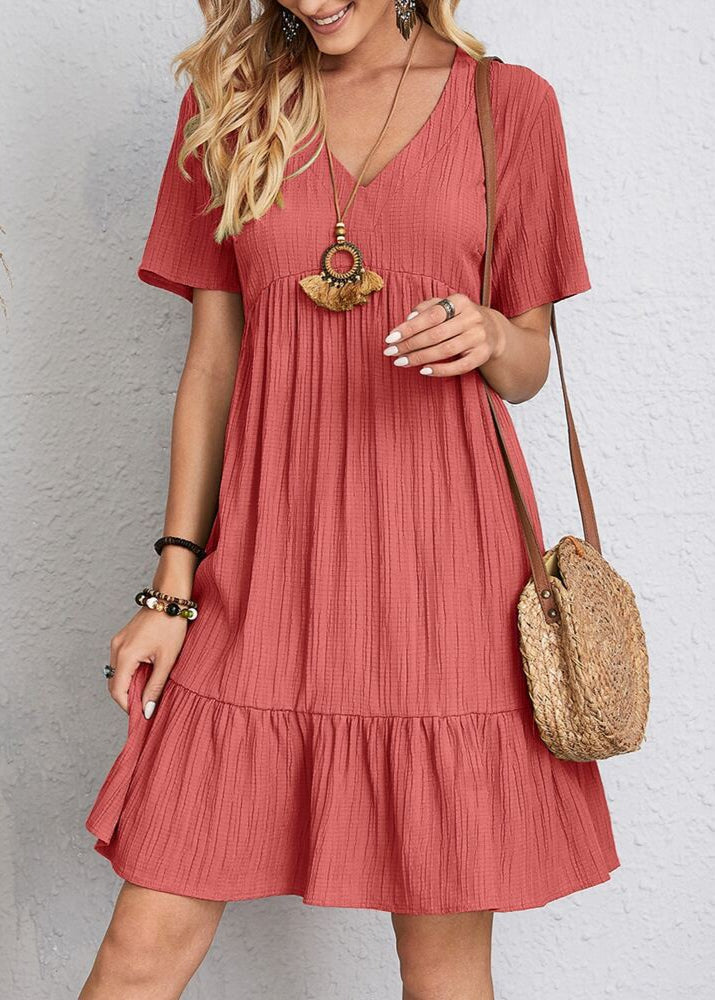 Enora | Elegant dress flattering for the belly
